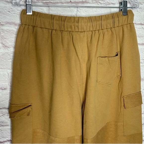 Time After Time Mustard Rope Tie Wide Leg Sweatpants - Picture 7 of 14